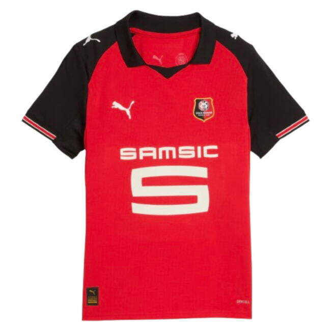 2025-2026 Stade Rennais Home Shirt (Kids)