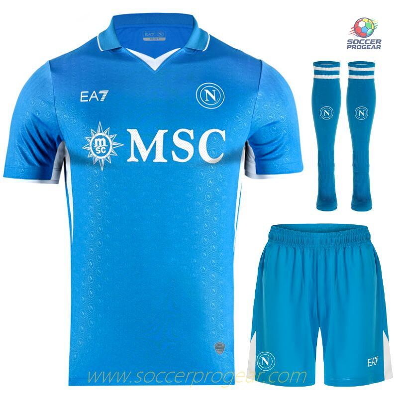 Naples Childrenren's Home Football Jersey Football Jersey 2024-2025 Season