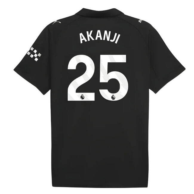 2025-2026 Man City Away Kit (Akanji 25)