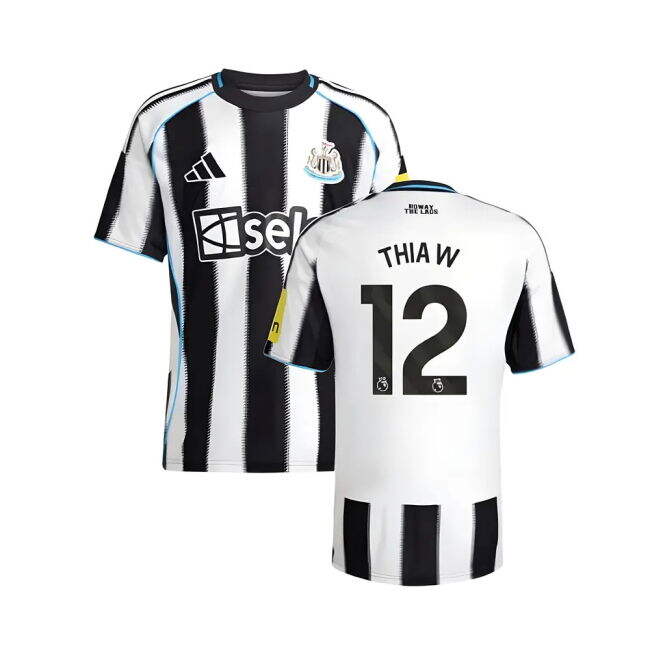 Adult 2025-2026 Newcastle Home Shirt (Thiaw 12)