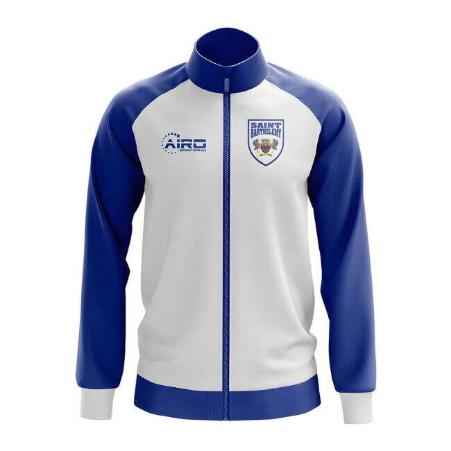 Team Saint Barthelemy Concept Football Track Jacket (White)