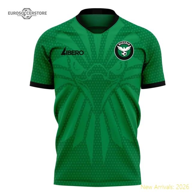 Nigeria Concept 20252026 Home Kit  Official Breathable