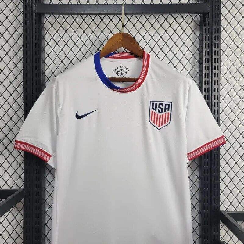 2024 USA Home Soccer Jersey Soccer Shirt - Official Replica 6530
