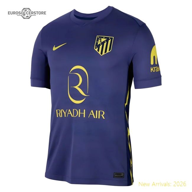 Atletico Madrid Laliga Santander Away Official Jersey Nike Dri-fit