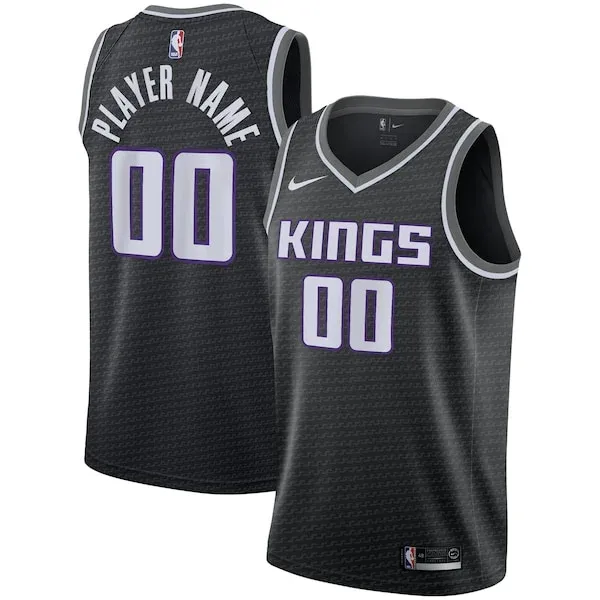 Sacramento Kings SAC Swingman Jersey - premium replica-jersey - Black