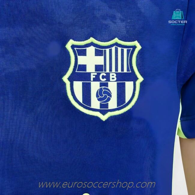 2024-2025 Barcelona Third Pre-Match Shirt (Royal) - Kids