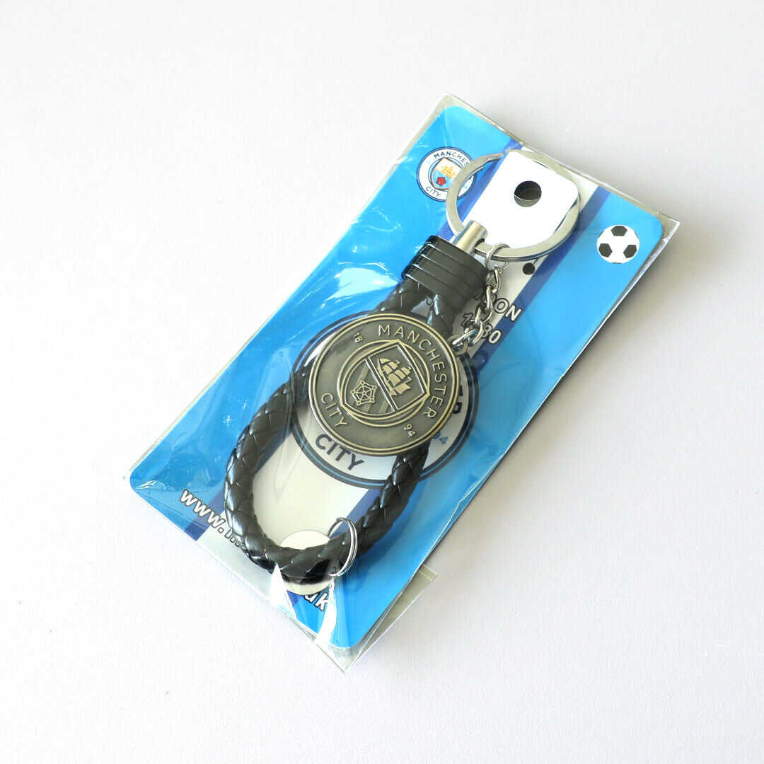 Manchester City Logo Soccer Key Chain Authentic Kit