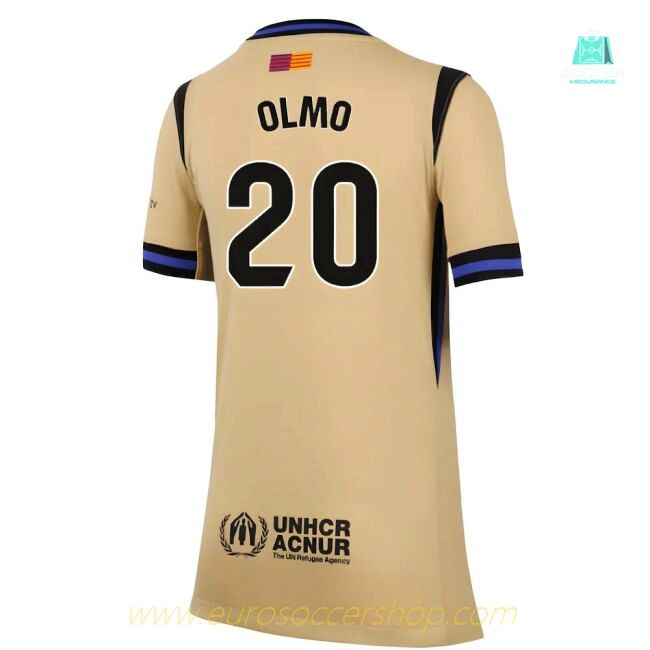 2025-2026 Barcelona Away Shirt (Kids) (Olmo 20)