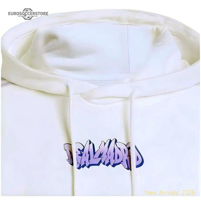 2024-2025 Real Madrid Dna Hoody (white) - Great Value - Unique Style