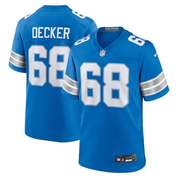 None Game NFL Jersey - Blue | Authentic Football Apparel | NFL Footbal