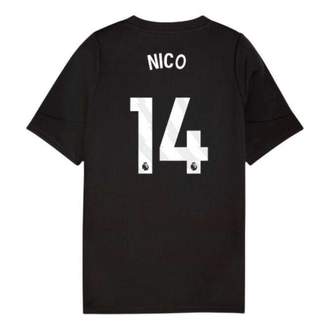 2025-20 Man City Training Soccer Jersey Nico (14) L M S Kids