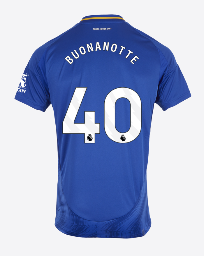 Leicester City 24-25 Home BUONANOTTE 40 Jersey