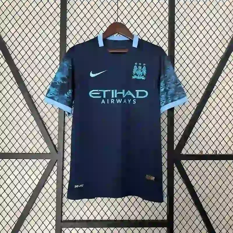 2015-2016 Manchester City Jersey retro kit