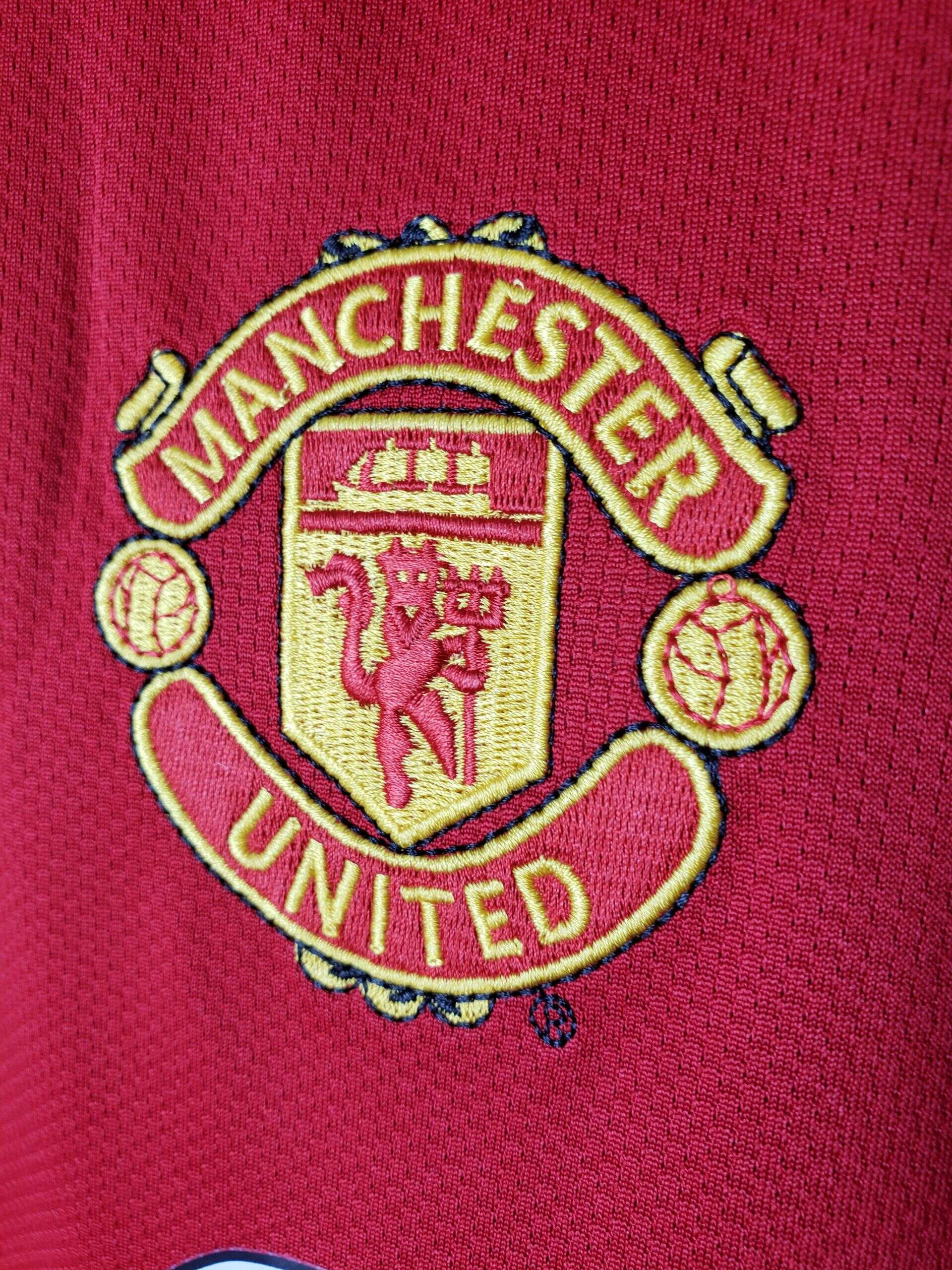 2005 Man United Home kit long sleeve
