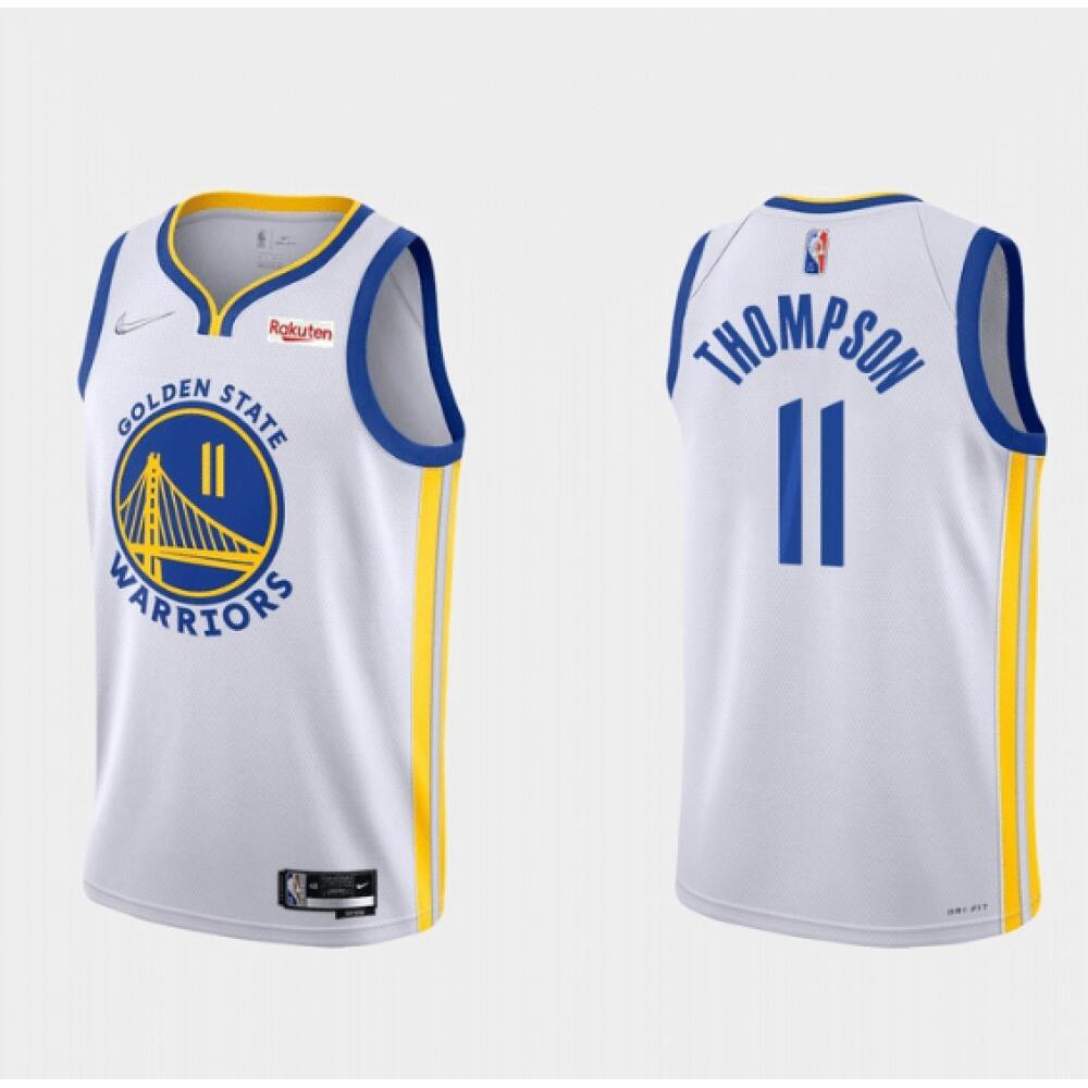 Durable Golden State Warriors 11 White Jersey - - Game Day Essential