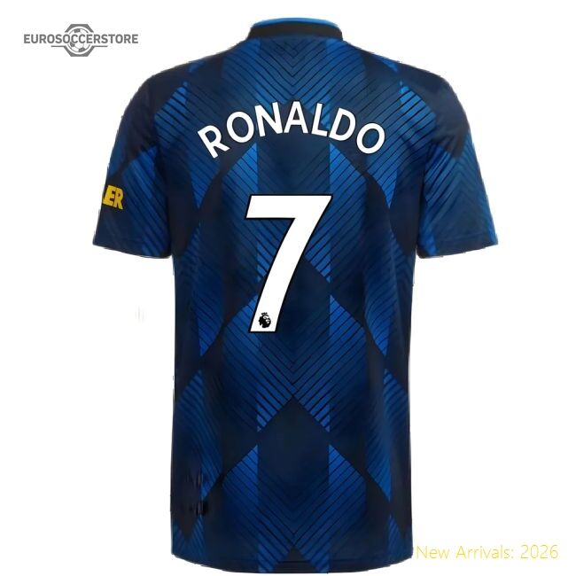 Authentic Man Utd 2021-2022 Third Shirt (ronaldo 7) - Premium Quality