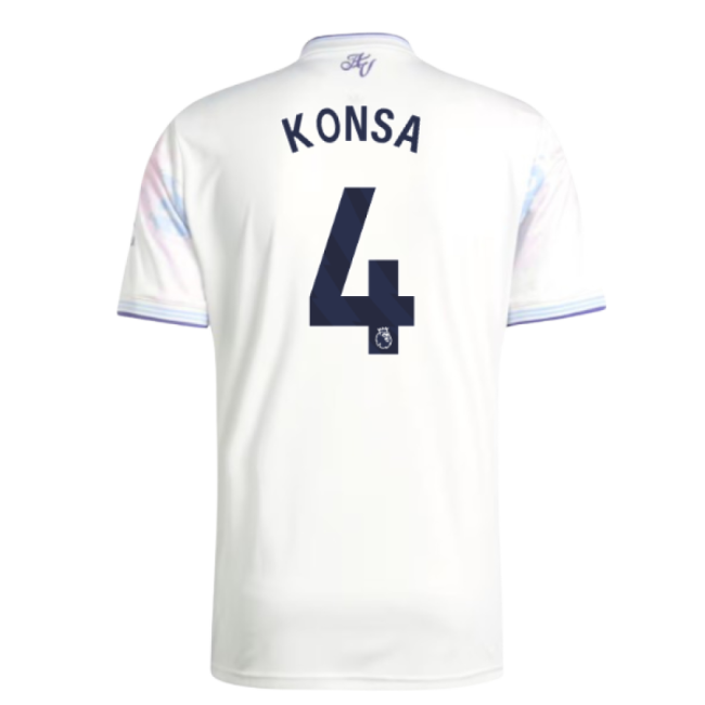 Pro Series Fervent Football Aston Villa Third Shirt Konsa #4 2024-...