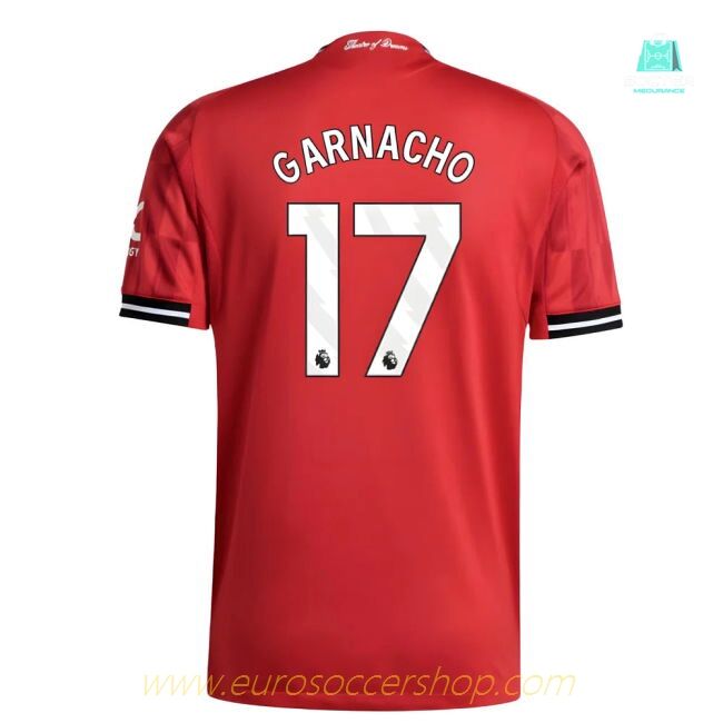 2025-2026 Man Utd Authentic Home Shirt (Garnacho 17)