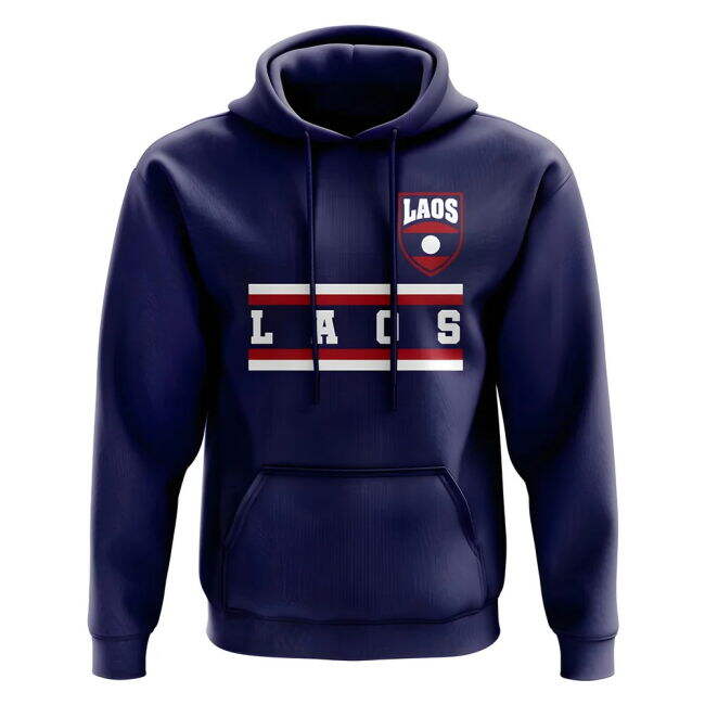 Tournament-Edition World-Class Laos Core Football Country Hoody (Navy)