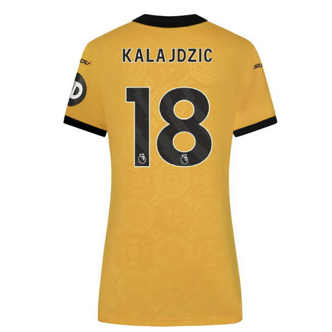 Original 2025-2026 Wolves EPL Home Kit (Womens)