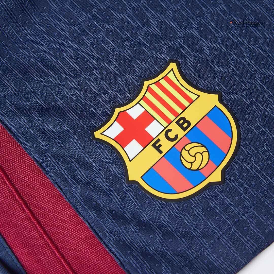 Player Version Barcelona Home Soccer Shorts 2024/25 Authentic Kit