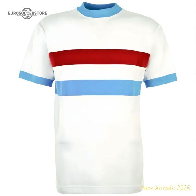 Superior West Ham- Thames Iron Works 1960 Away Retro Football Shirt