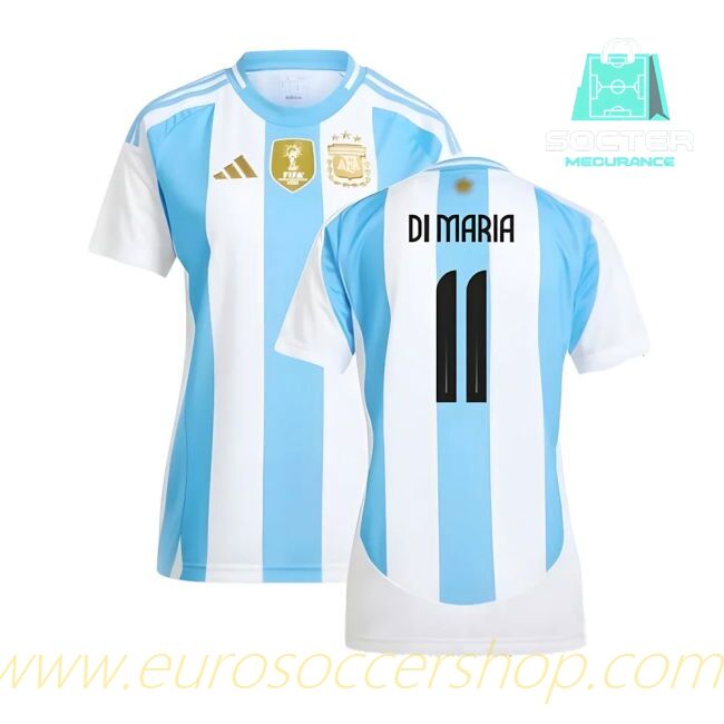 2024-25 Collection Argentine National Team FIFA Approved Home Shirt (DI MARIA 11)