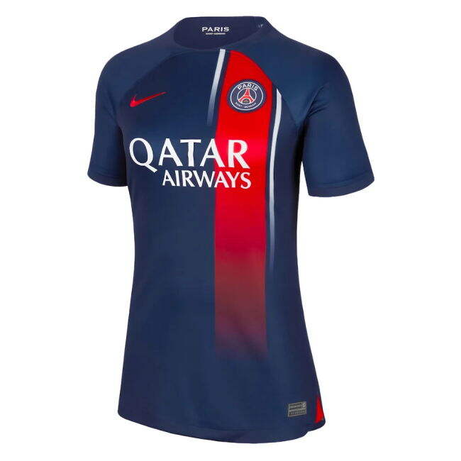 2023-2024 PSG Home High Quality Shirt UV Protection Stretch Fabric