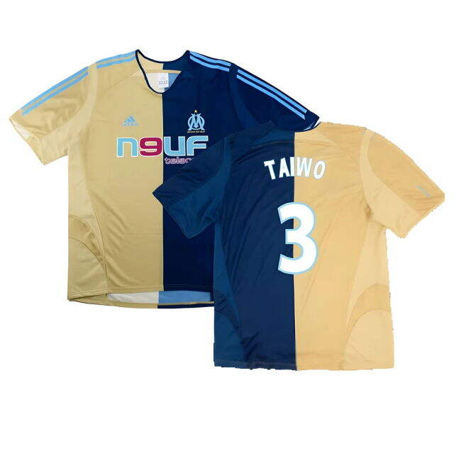Marseille 2005-06 Third Shirt ((Excellent) L) (Taiwo 3)