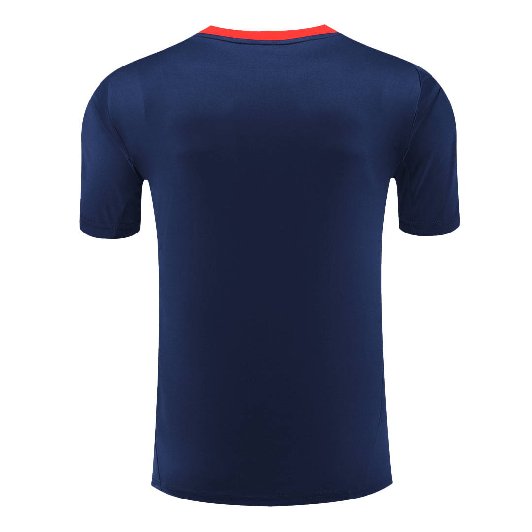 Manchester United Pre-Match Soccer Jersey Navy