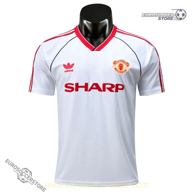 Manchester United 1988-1990 Vintage Away Football Jersey