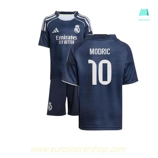 2025-2026 Real Madrid Away Mini Kit (Modric 10)