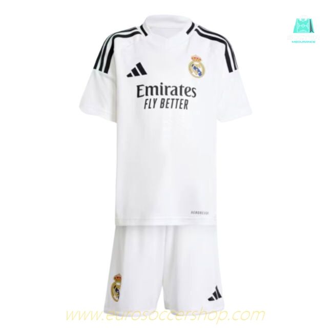 2024-2025 Real Madrid Home Mini Kit (Bellingham 5)