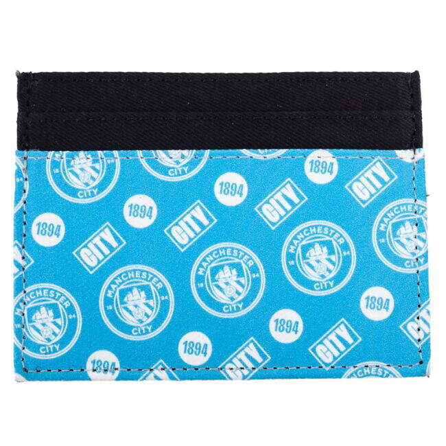 Manchester City FC Coloured Icon Card Holder - official style