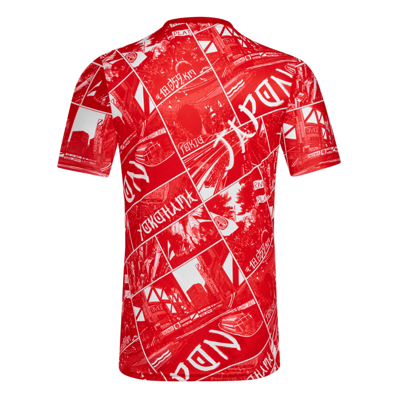 River Plate Pre-Match Soccer Jersey 2025/26 Authentic Kit