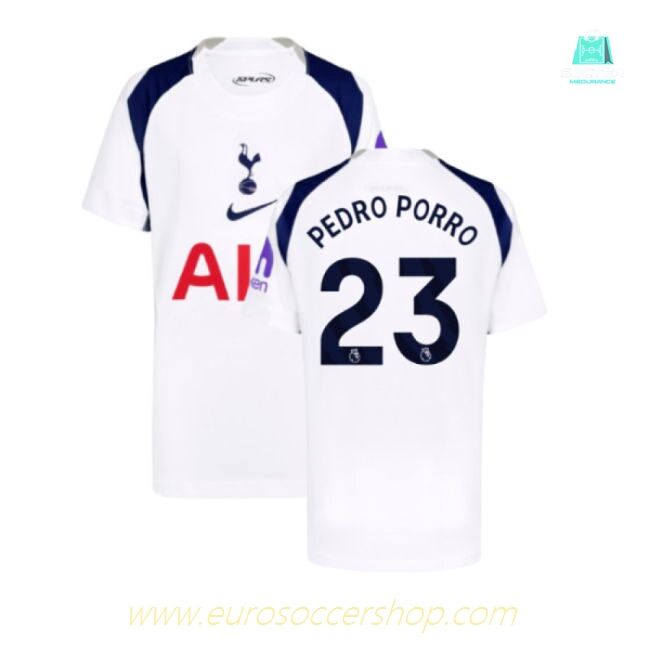 2025-2026 Tottenham Hotspur Home Shirt (Kids) (Pedro Porro 23)