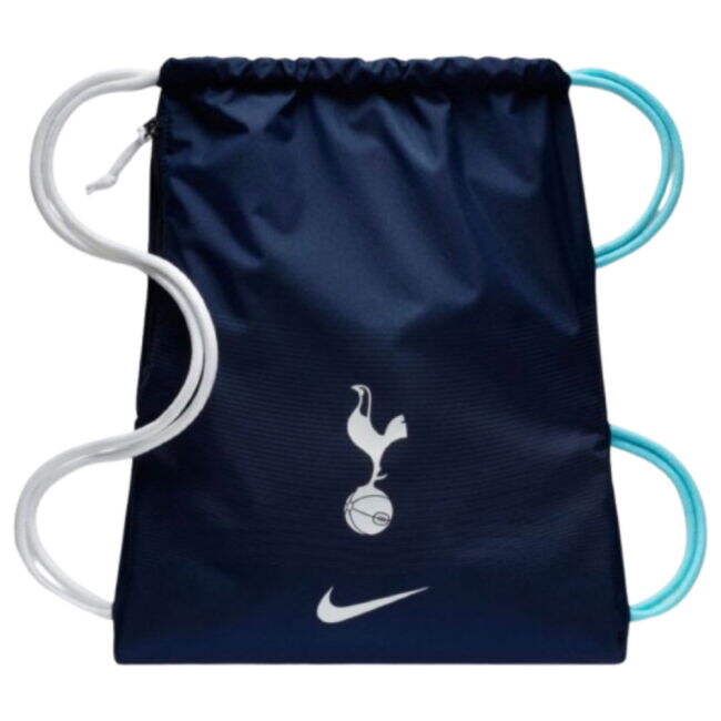 Pro-Grade Spurs Tottenham Gym Sack (Navy) Game Shirt Durable Material