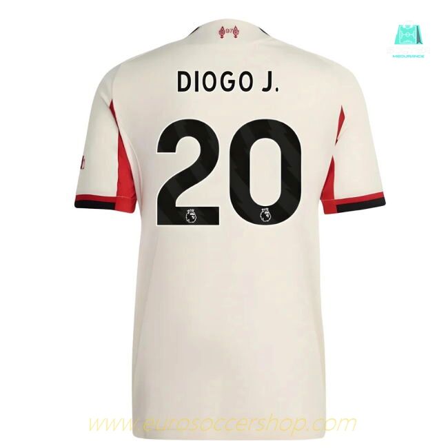 2025-2026 Liverpool Authentic Away Shirt (Diogo J. 20)