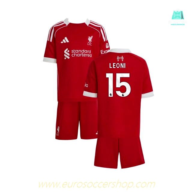 2025-2026 Liverpool Home Mini Kit (Leoni 15)