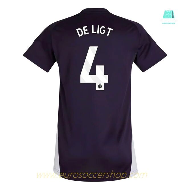 2025-2026 Man Utd Training Jersey (Aurora Plum) - Womens (De Ligt 4)
