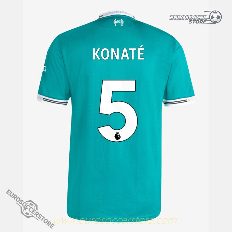 KONATÉ 5 Liverpool Third Jersey 25-26 (Player Version)