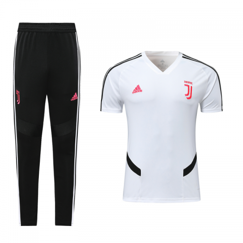 Juventus 201920 White Tranining Shirt - Official Replica 17391