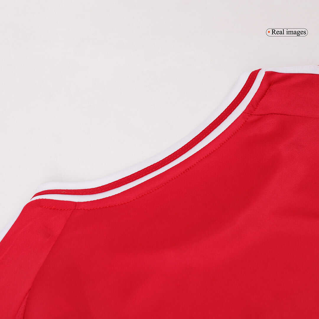 Manchester United Home Long Sleeve Soccer Jersey