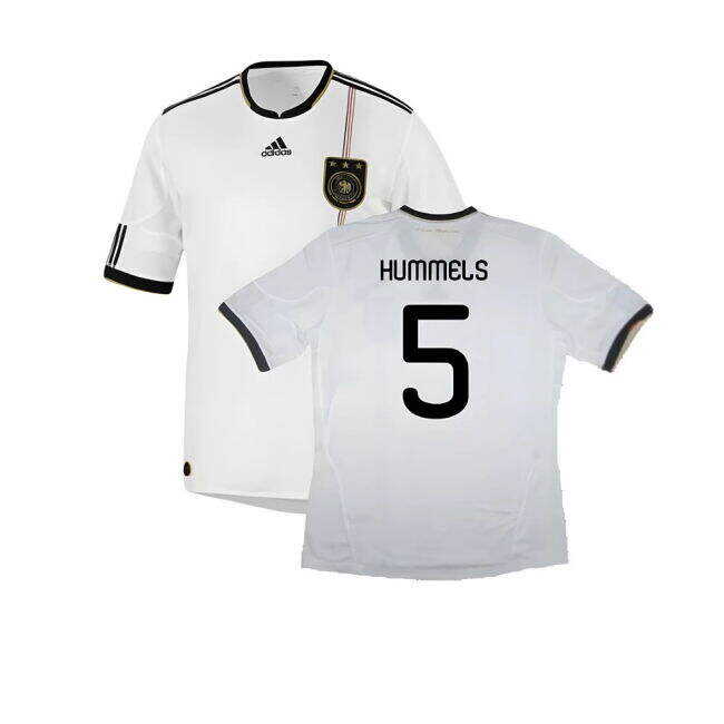 Cost-effective Germany 2010-11 Home Shirt ((Excellent) XL) (HUMMELS 5) Fashionable