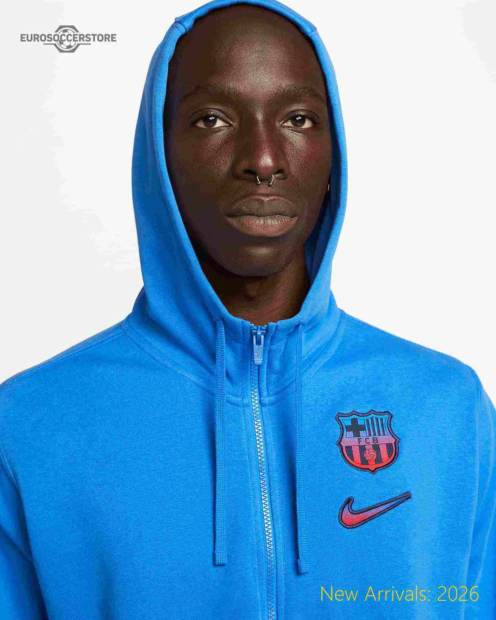 Adult Bar Barcelona Full Zip Hoodie Unknown Premium-quality Jersey