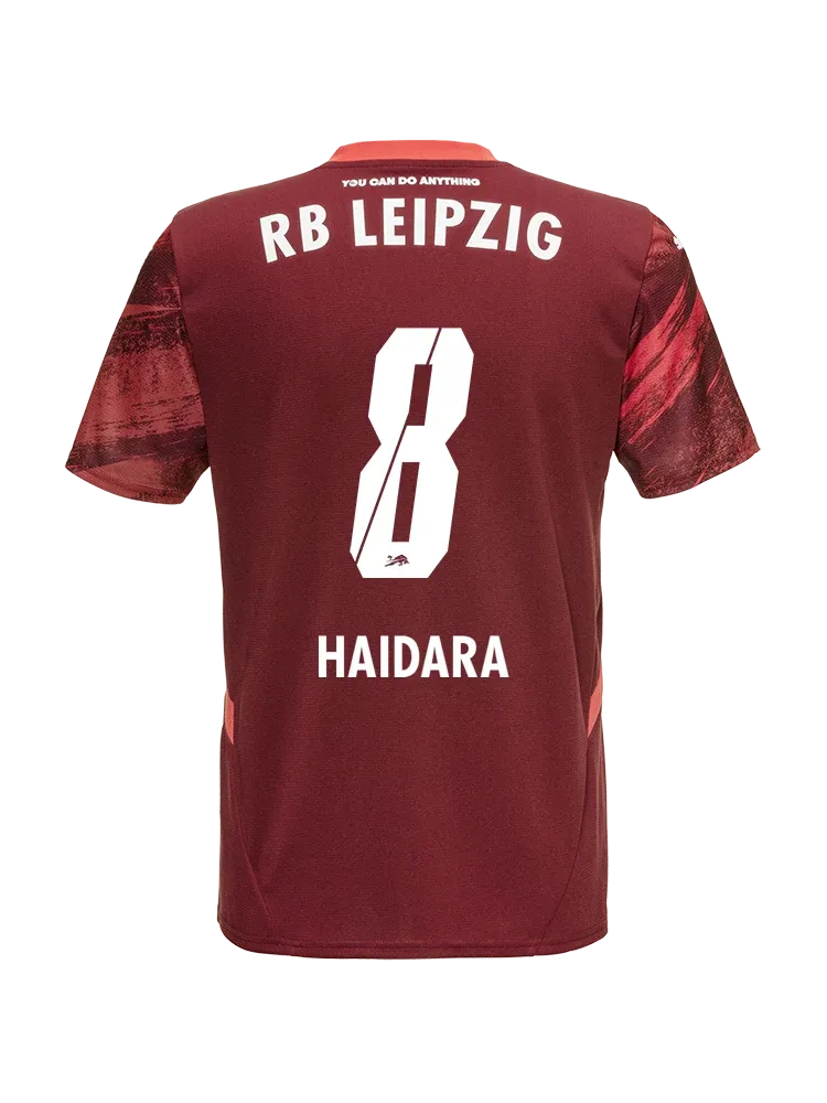RB Leipzig 24-25 Season Away HAIDARA Number 8 Football Jersey