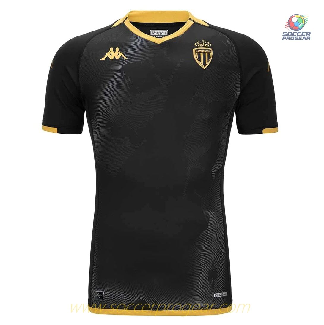 AS Monaco 2023 2024 Away Youth Football Kit Team Shirt