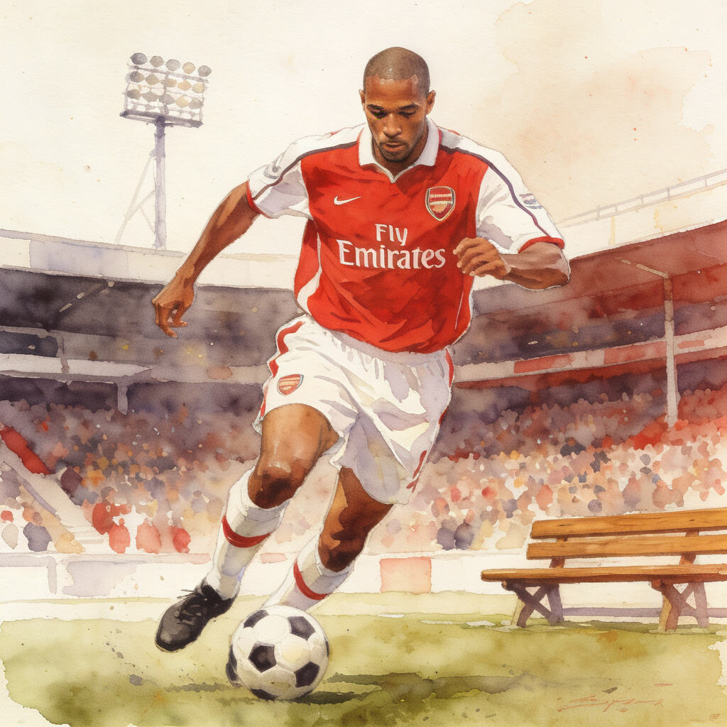Thierry Henry pays tribute to Arsenal 2004 retro jersey