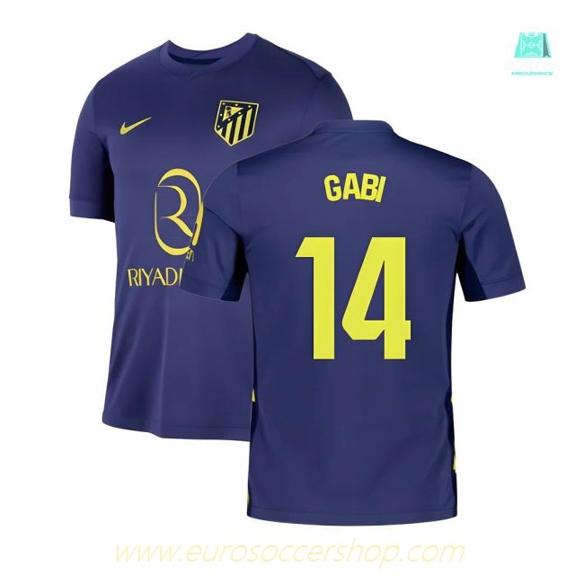 2025-2026 Atletico Madrid Away Shirt (Gabi 14)