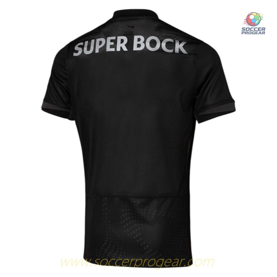 Sporting Youth Away Football Soccer Jersey 2025-2026 Season Black